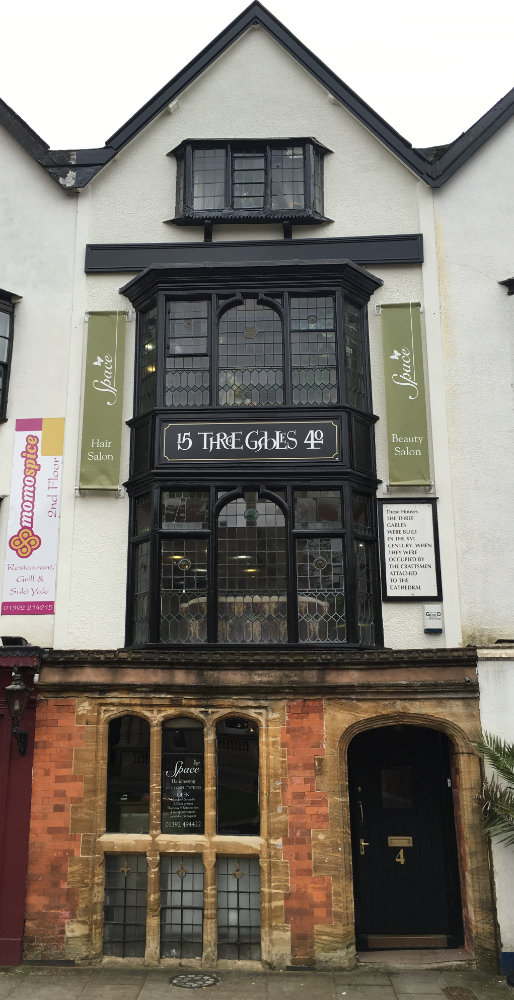 space hair and beauty building front
